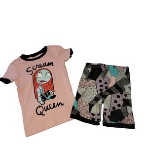 Disney Scream Queen Pajama Set - Pink and Black